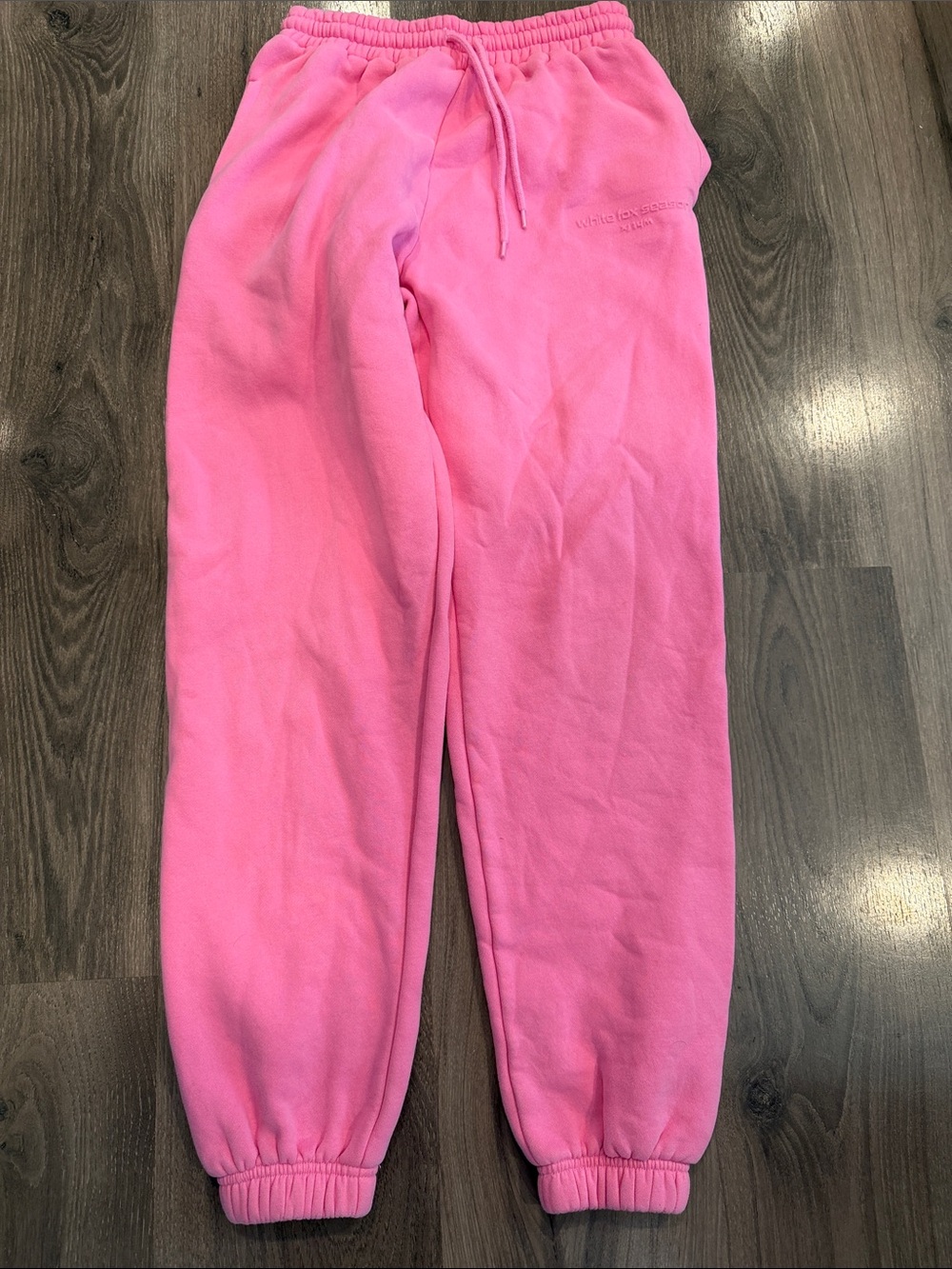 White Fox Boutique Hot Pink Jogger Sweatpants season